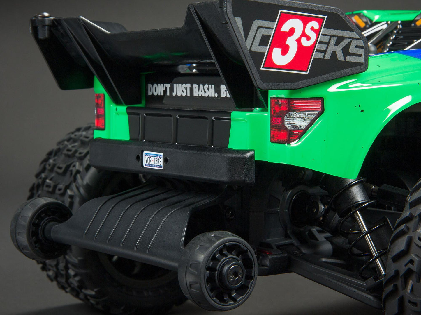 ARRMA Vorteks 4X4 3S BLX 1/10 Stadium Truck RTR, Groen ARA4305V3BT3 (leveranciersvoorraad - op bestelling leverbaar)