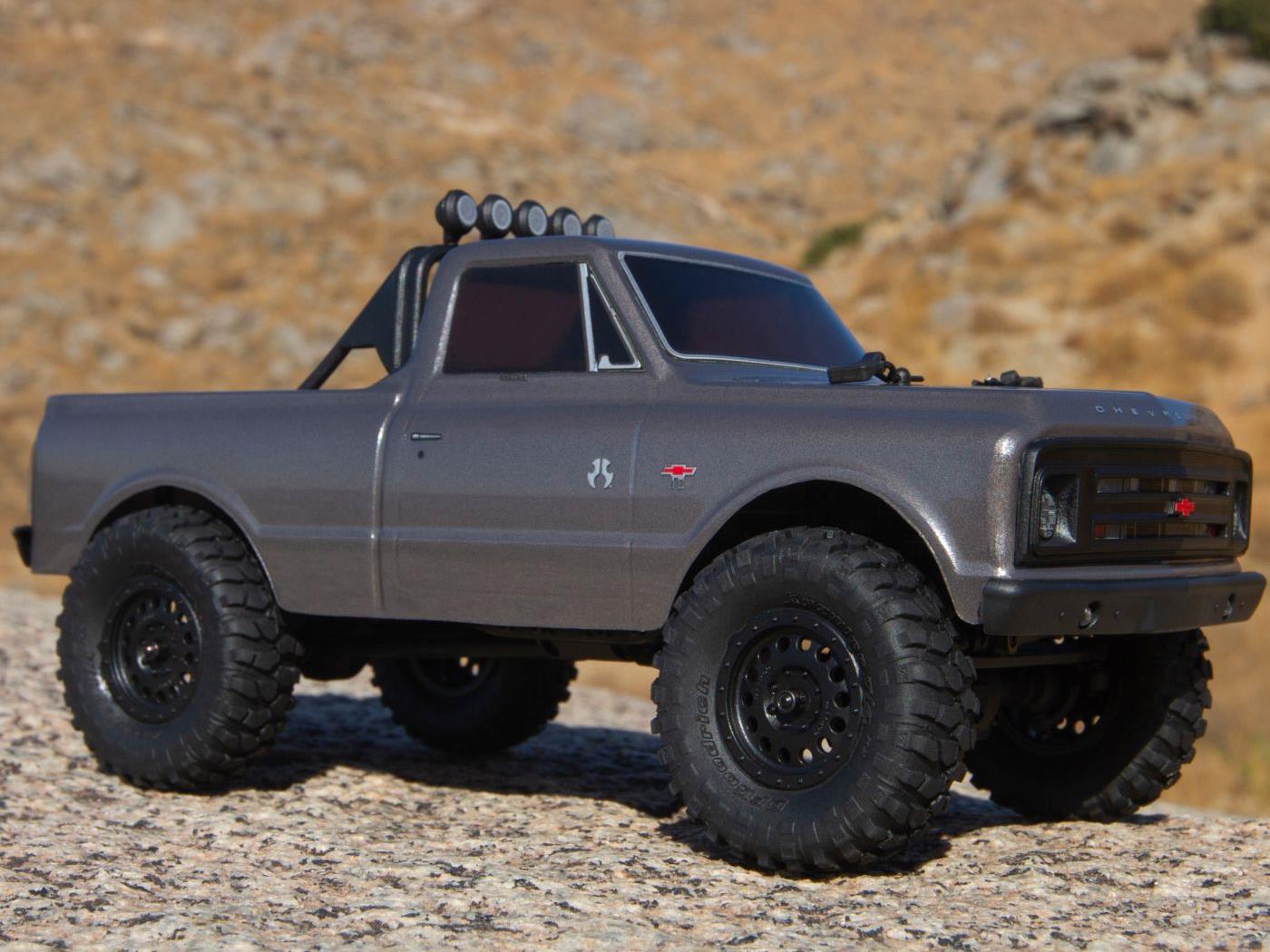 AXIAL SCX24 1967 Chevrolet C10 1/24 4WD-RTR, Argento AXI00001T2