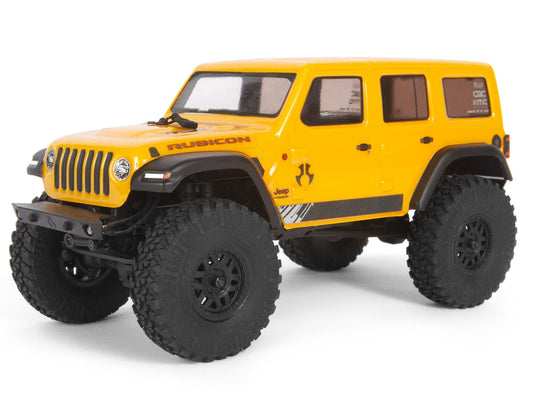 AXIAL SCX24 2019 Jeep Wrangler JLU CRC 1/24 4WD-RTR Yellow   AXI00002V2T2