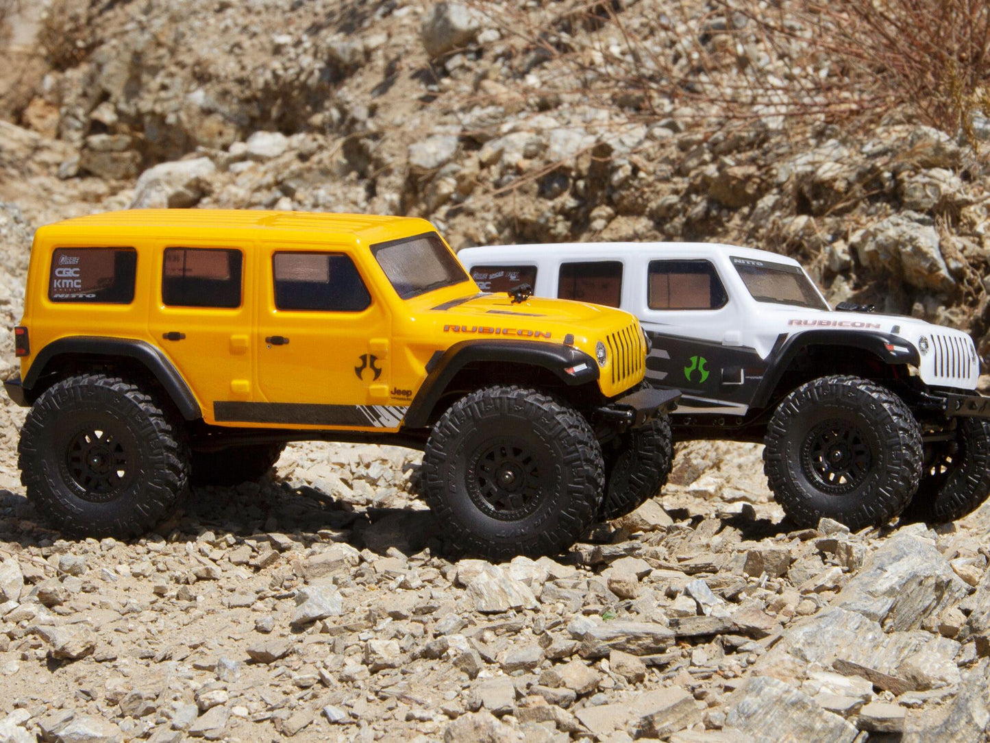 AXIAL SCX24 2019 Jeep Wrangler JLU CRC 1/24 4WD-RTR Geel AXI00002V2T2