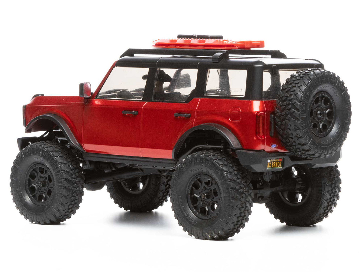 AXIAL 1/24 SCX24 2021 Ford Bronco 4WD camion RTR spazzolato, rosso AXI00006T1