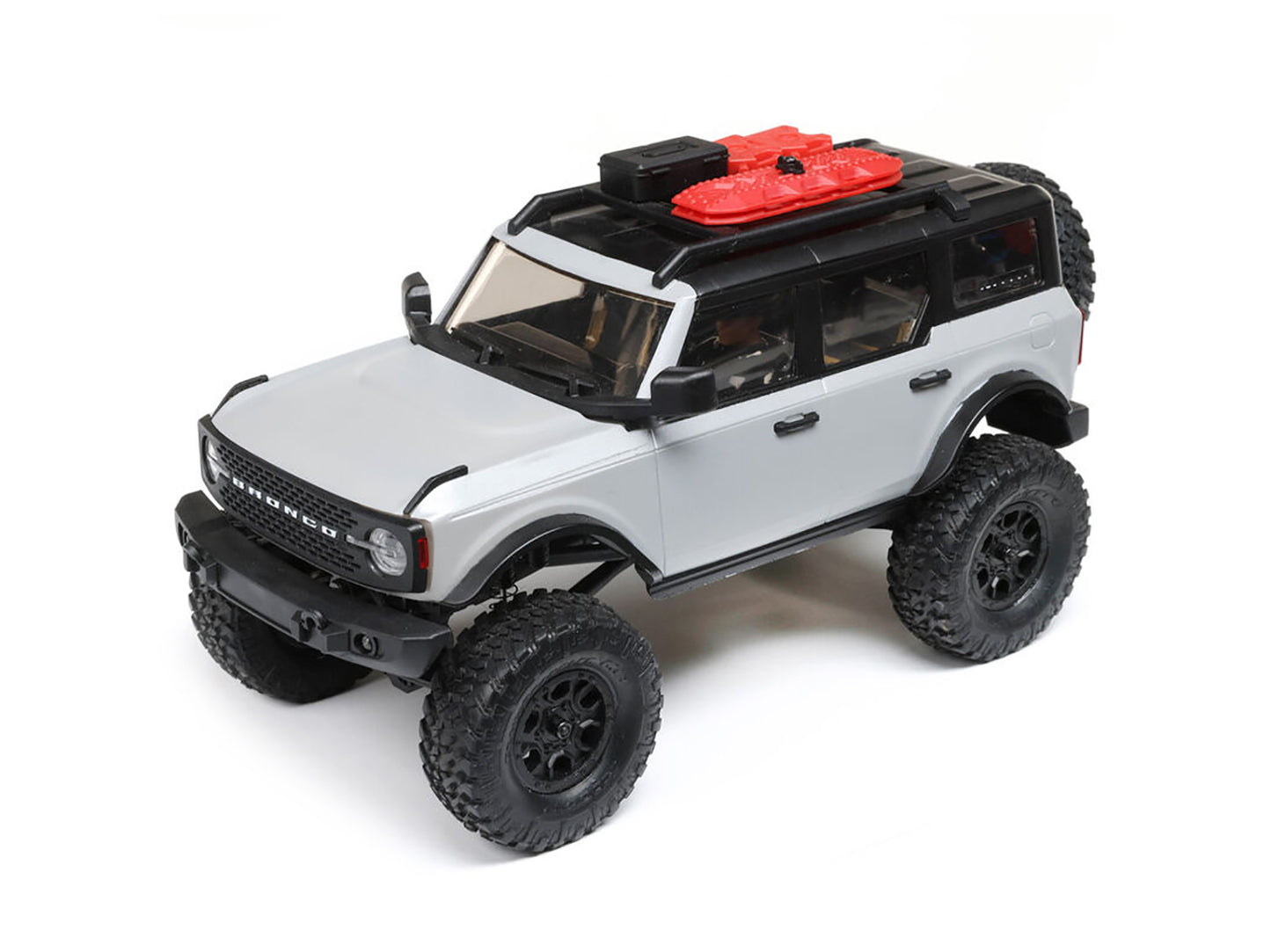 AXIAL 1/24 SCX24 2021 Ford Bronco 4WD Truck Brushed RTR, grijs AXI00006T2 (leveranciersvoorraad - op bestelling leverbaar)