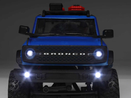 AXIAL 1/24 SCX24 2021 Ford Bronco 4WD camion RTR spazzolato, blu AXI00006T3 