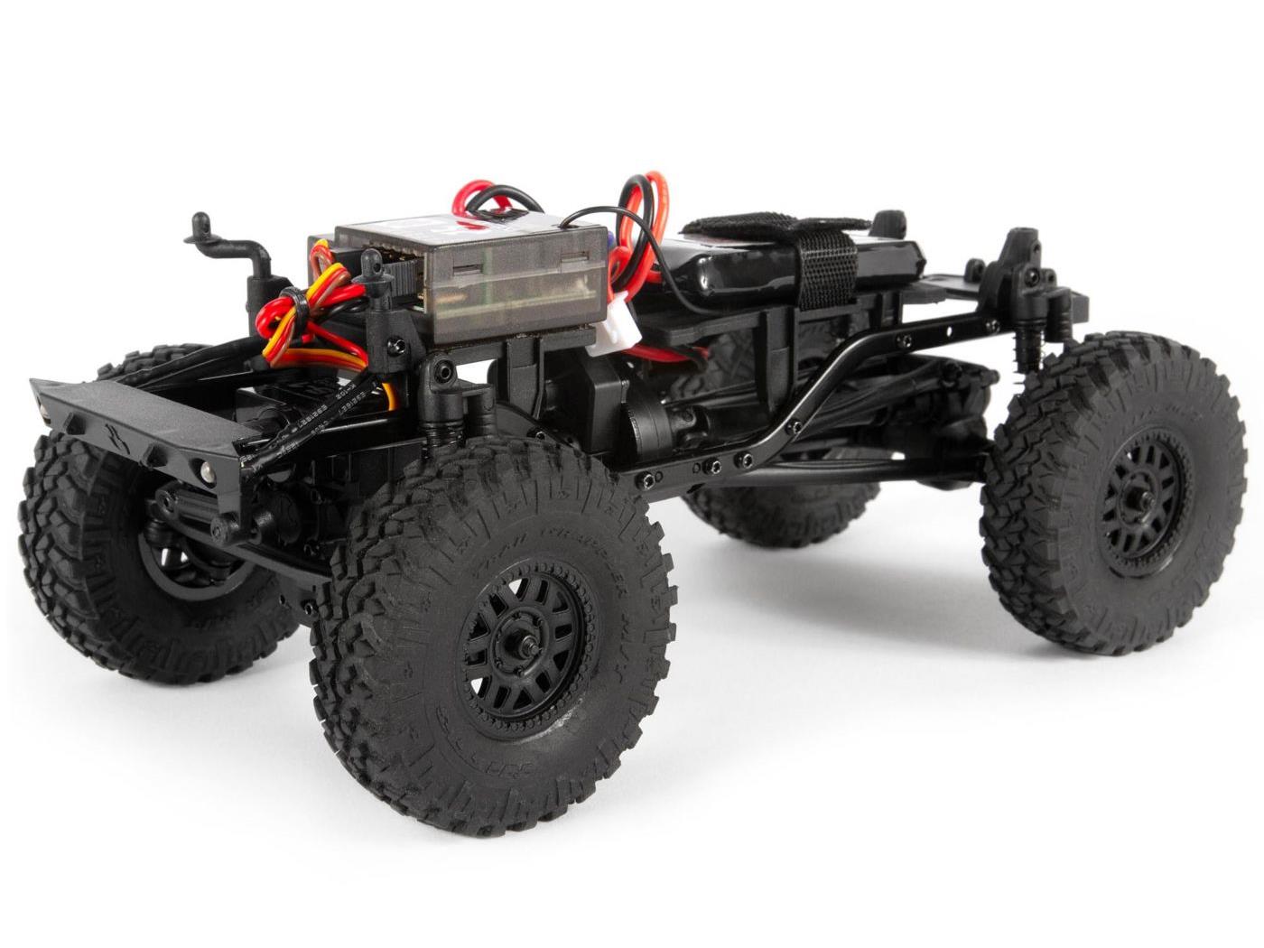 AXIAL SCX24 nachtschoot 1/24e schaal Elec 4WD - RTR, rood AXI90081T1