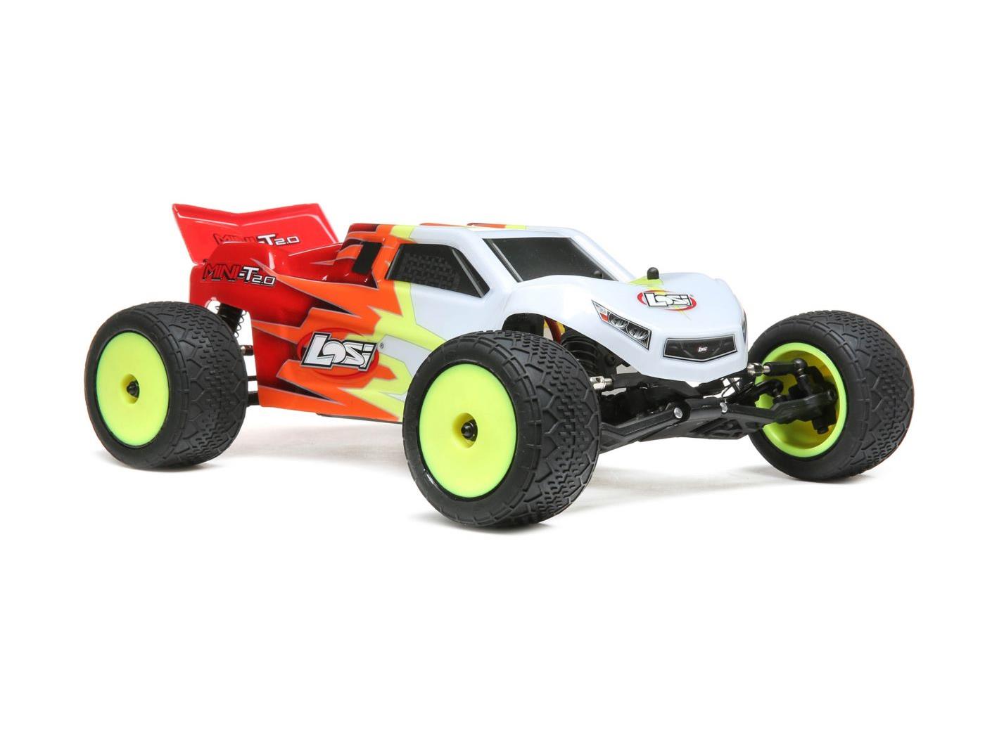 LOSI Mini-T 2.0 RTR, Rosso/Bianco 1/18 2WD LOS01015T1