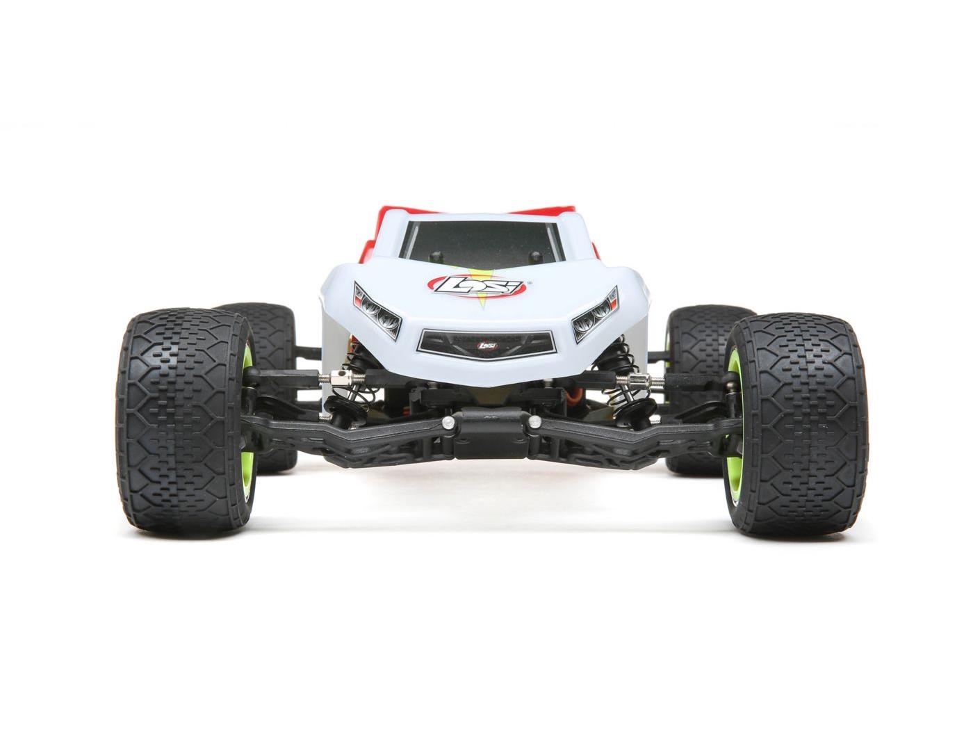 LOSI Mini-T 2.0 RTR, rood/wit 1/18 2wd LOS01015T1