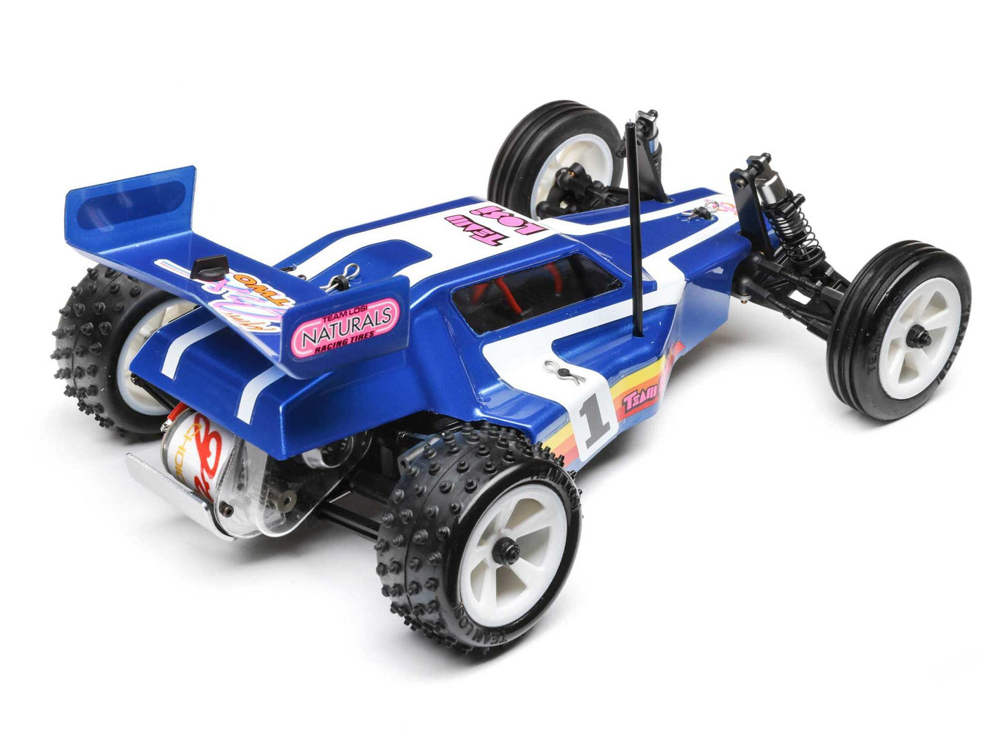 LOSI 1/16 Mini JRX2 spazzolato 2WD Buggy RTR, blu LOS01020T2 