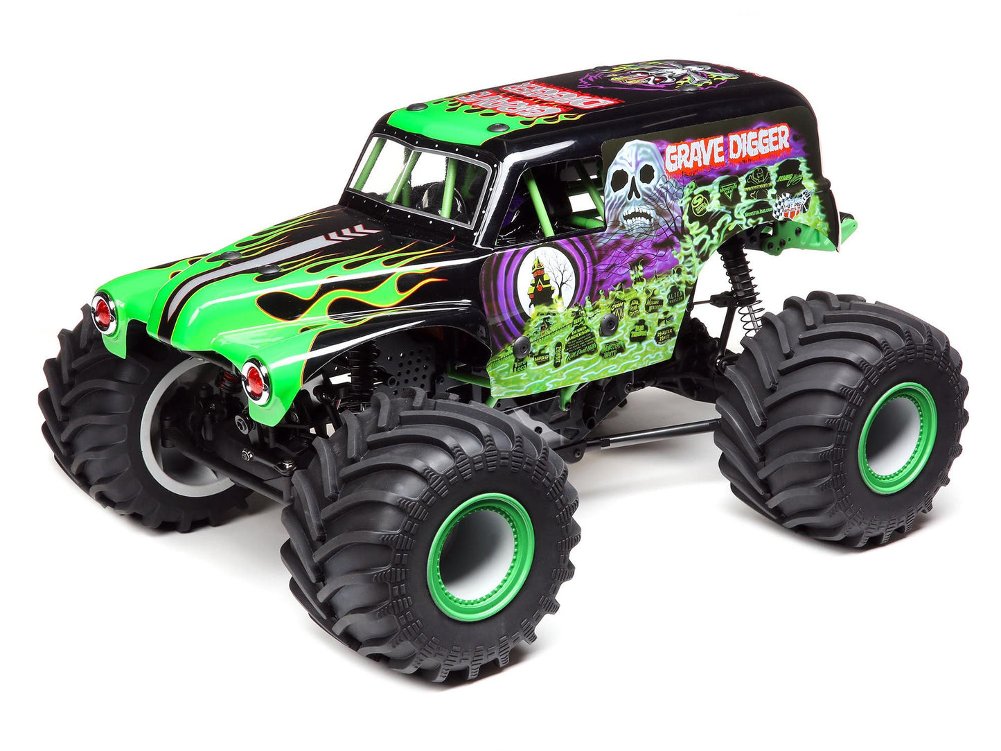 Losi LMT 4WD Solid Axle Monster Truck RTR - Grave Digger LOS04021T1