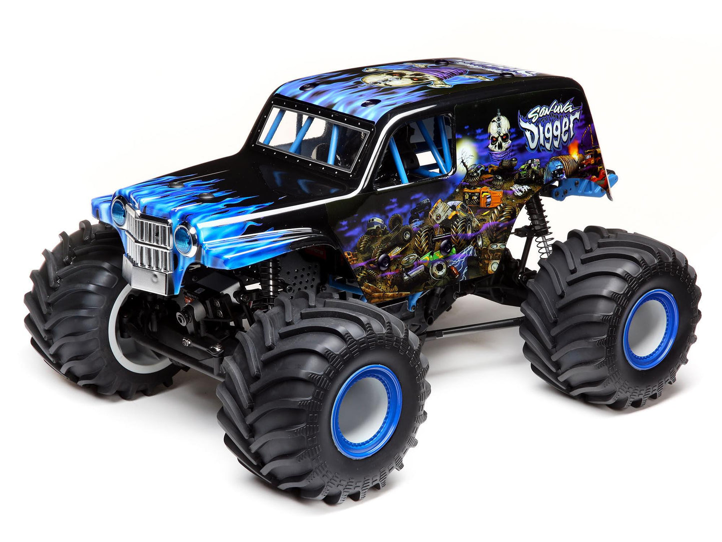 Losi SonUvaDigger 4WD Monstertruck met vaste as RTR LOS04021T2