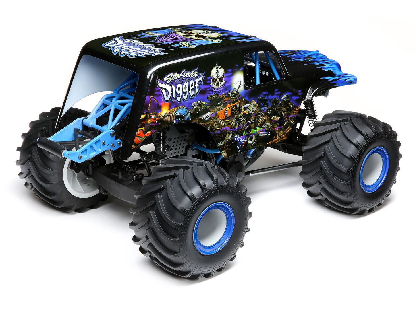 Losi SonUvaDigger 4WD Monstertruck met vaste as RTR LOS04021T2