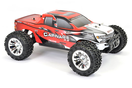 FTX Carnage 2.0 1/10 camion spazzolato 4wd RTR - rosso FTX5537R