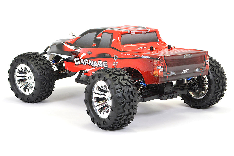 FTX Carnage 2.0 1/10 camion spazzolato 4wd RTR - rosso FTX5537R