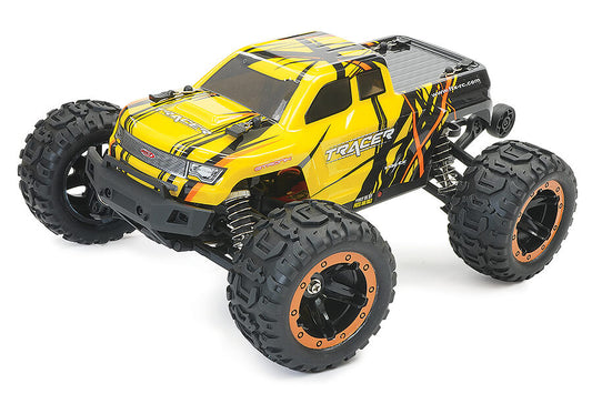 FTX TRACER 1/16 4WD MONSTER TRUCK BRUSHLESS RTR - Giallo FTX5596Y