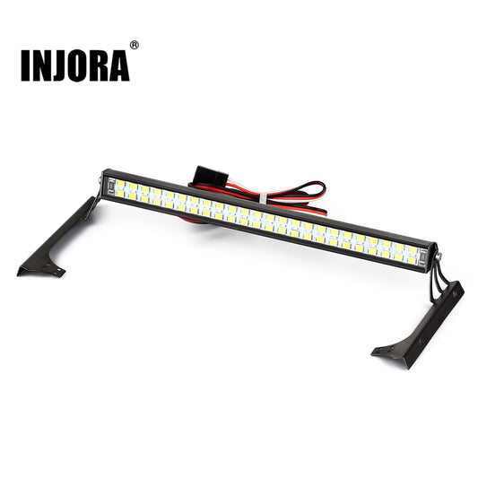 INJORA 48LED Lights Bar with Control Panel for 1/10 RC Crawer Axial 90046 SCX10 III AXI03007 Jeep Wrangler Body Shell