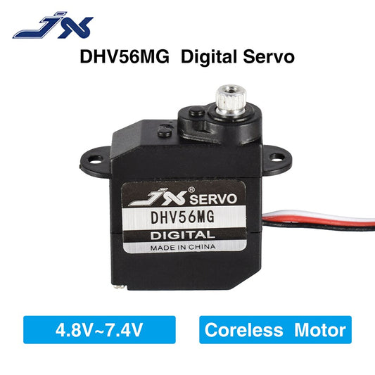 JX Servo DHV56MG Digitale Coreless 1.2kg 0.10sec Metal Gear HV 5.6g DS Servo Voor RC Auto Robot vliegtuig Drone RC Model DIY
