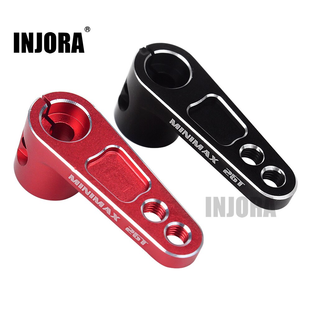 INJORA Metal 25T 28mm Length M3 RC Tooth Servo Steering Horn