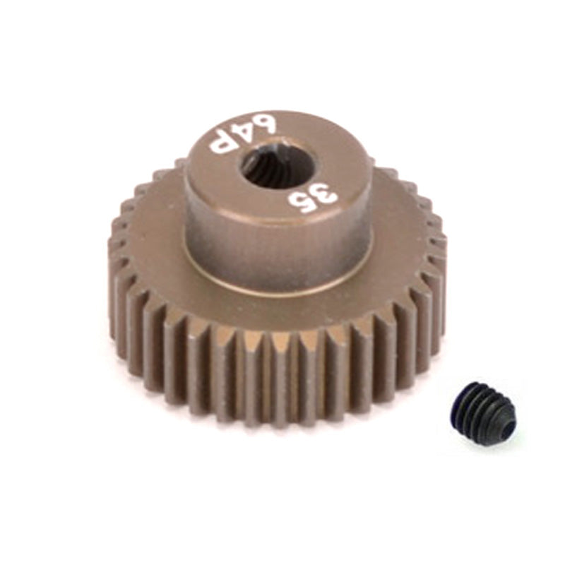 16435 - SMD 35 Tooth 64DP Pinion Gear for 1/10th and 1/12 Pan Car