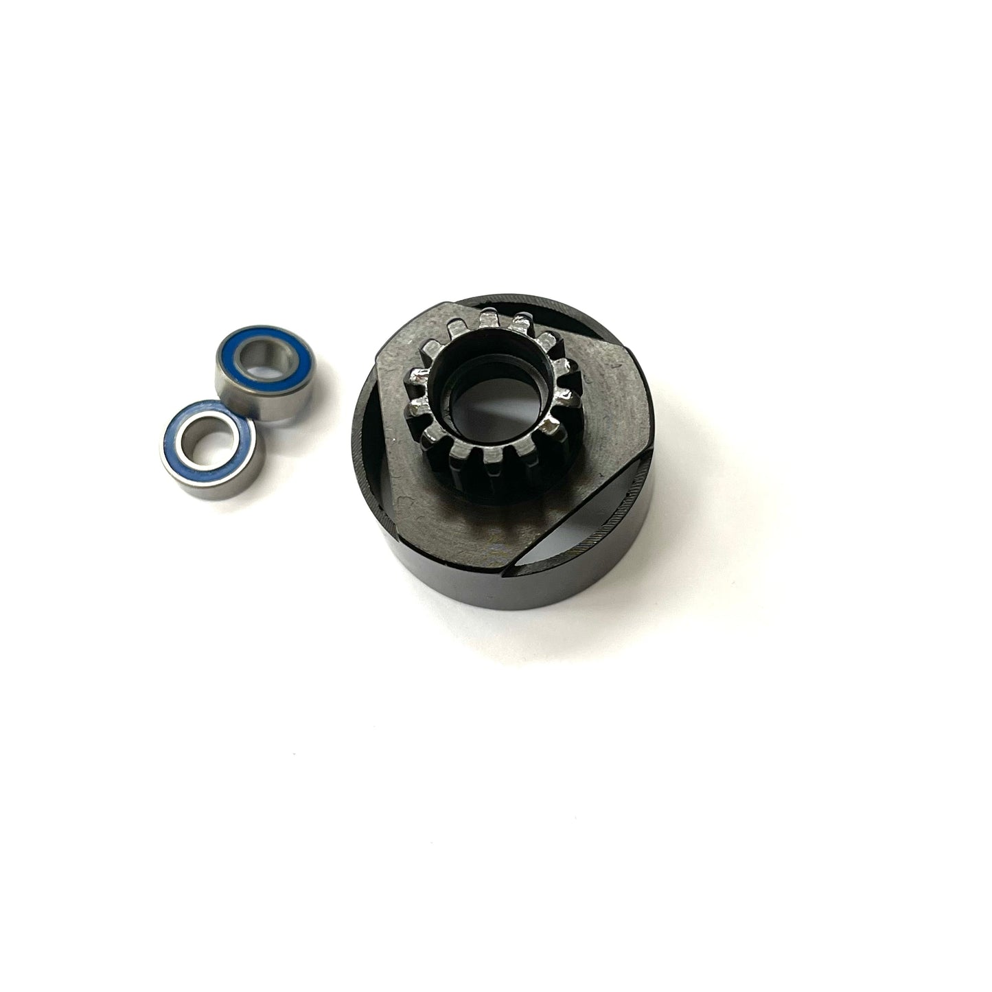 SMD Hard Steel Nitro Clutch Bell 14 tooth with Bearings.