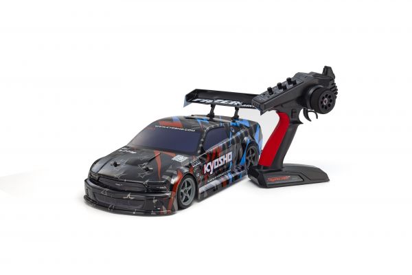 Kyosho Fazer MK2 Ford Mustang GT-R 2005 Drift T1 1:10 Readyset 34472T1B (shadow stock, contact store for lead time)