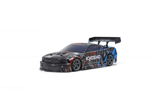 Kyosho Fazer MK2 Ford Mustang GT-R 2005 Drift T1 1:10 Readyset 34472T1B (shadow stock, contact store for lead time)