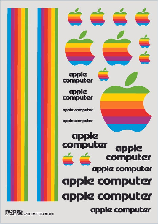 Decalcomanie per computer Apple RudMac