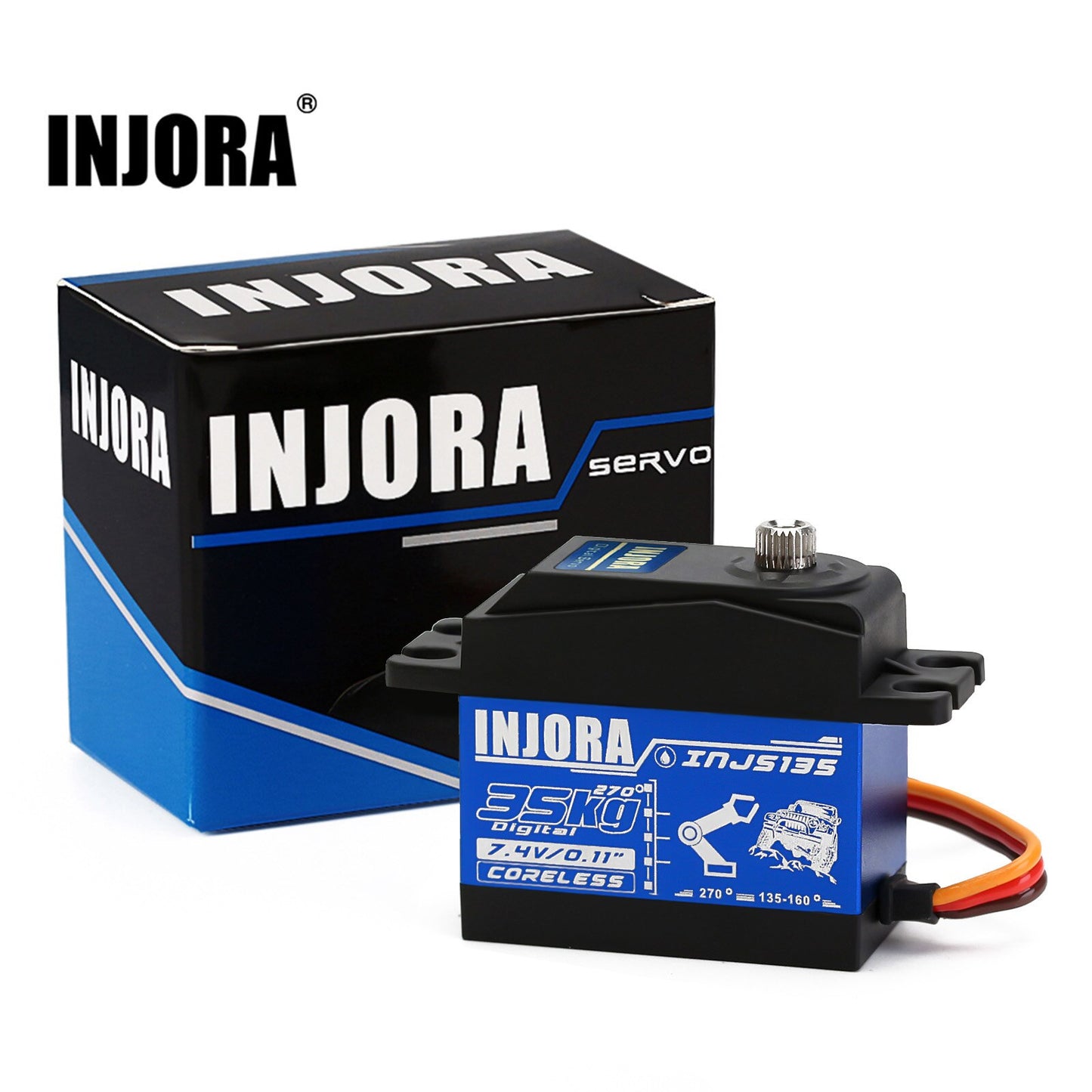 INJORA  35KG Waterproof Large Torque Digital Coreless Servo