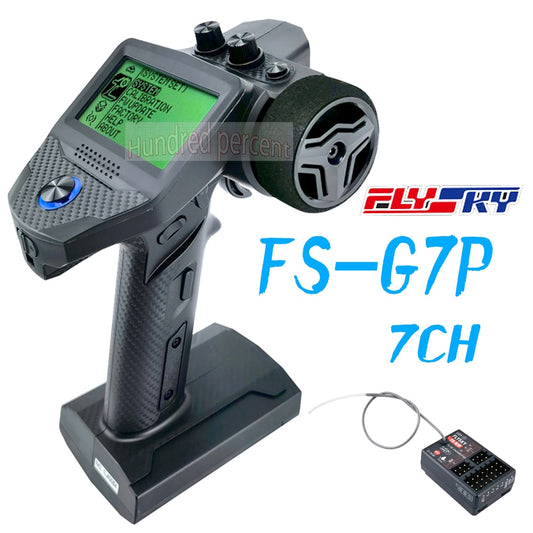 FLYSKY FS-G7P G7P 2.4G 7CH ANT Protocol Radio Transmitter PWM PPM I-BUS SBUS Output with FS-R7P R7P RC Receiver