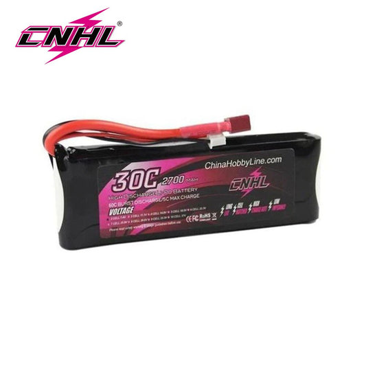CNHL 2S 4S 7.4V 14.8V Lipo Batterij 2700mAh 30C 40C WithT/Dean Plug RC auto Vliegtuig Vrachtwagen Voertuig Buggy