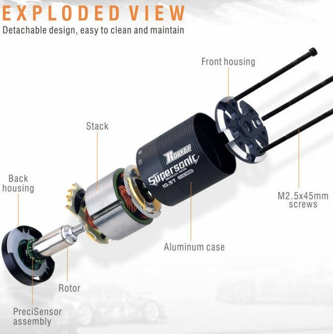 Surpass Supersonic 10.5 Stock Motor Sensored Fixed Timing