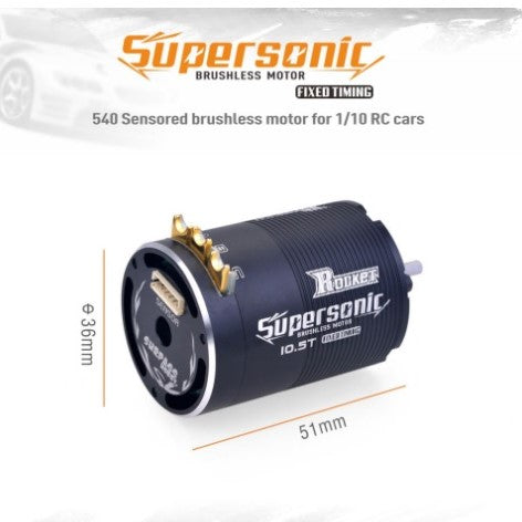 Supera il Supersonic 10.5 Stock Motor Sensored Timing fisso