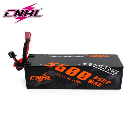 CNHL 3S 11.1V Lipo Battery 5600mAh 8000mAh 120C Hard Case With Deans EC5 Plug For RC Car Boat Tank Truck Vehicle Buggy Truggy