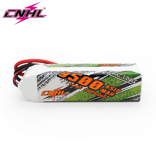 CNHL 4S 14.8V Lipo Battery 9500mAh 90C With QS8 EC5 Plug For RC Car Boat Helicopter Truck Tank Vehicle Airplane Speedrun Truggy