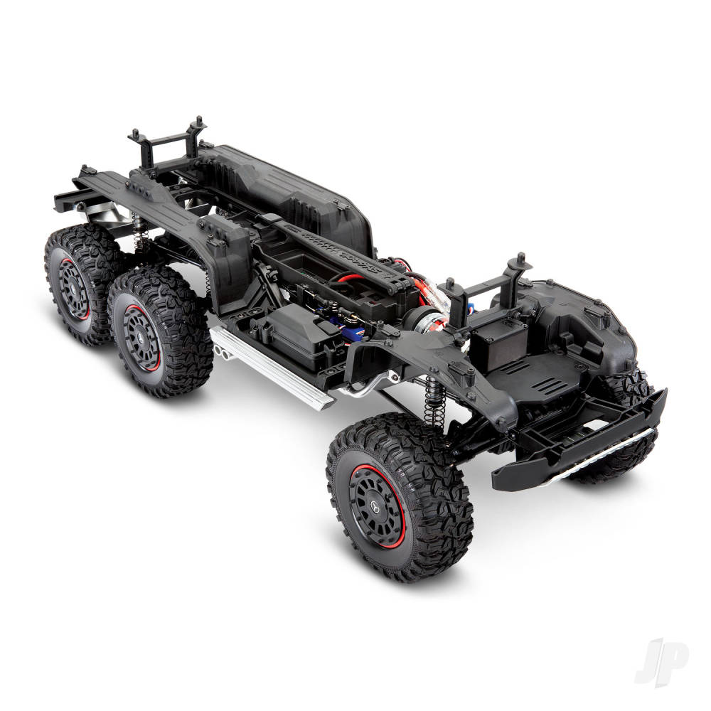 TRAXXAS TRX-6 Mercedes-Benz G 63 AMG 1:10 6X6 Electric Scale & Trail Crawler (+ TQi 4-ch, XL-5 HV, Titan 550) Metallic White  TRX88096-4-WHT