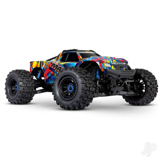 Traxxas Rock-n-Roll Maxx 1:10 4X4 Monster Truck RTR elettrico senza spazzole TRX89086-4-RNR (STOCK SHADOW)