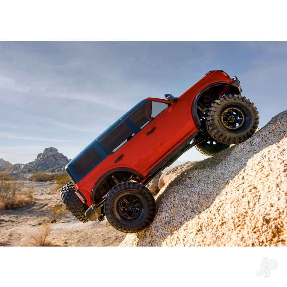 Traxxas TRX-4 2021 Ford Bronco 1/10 Crawler  TRX92076-4-SLVR  (shadow stock)