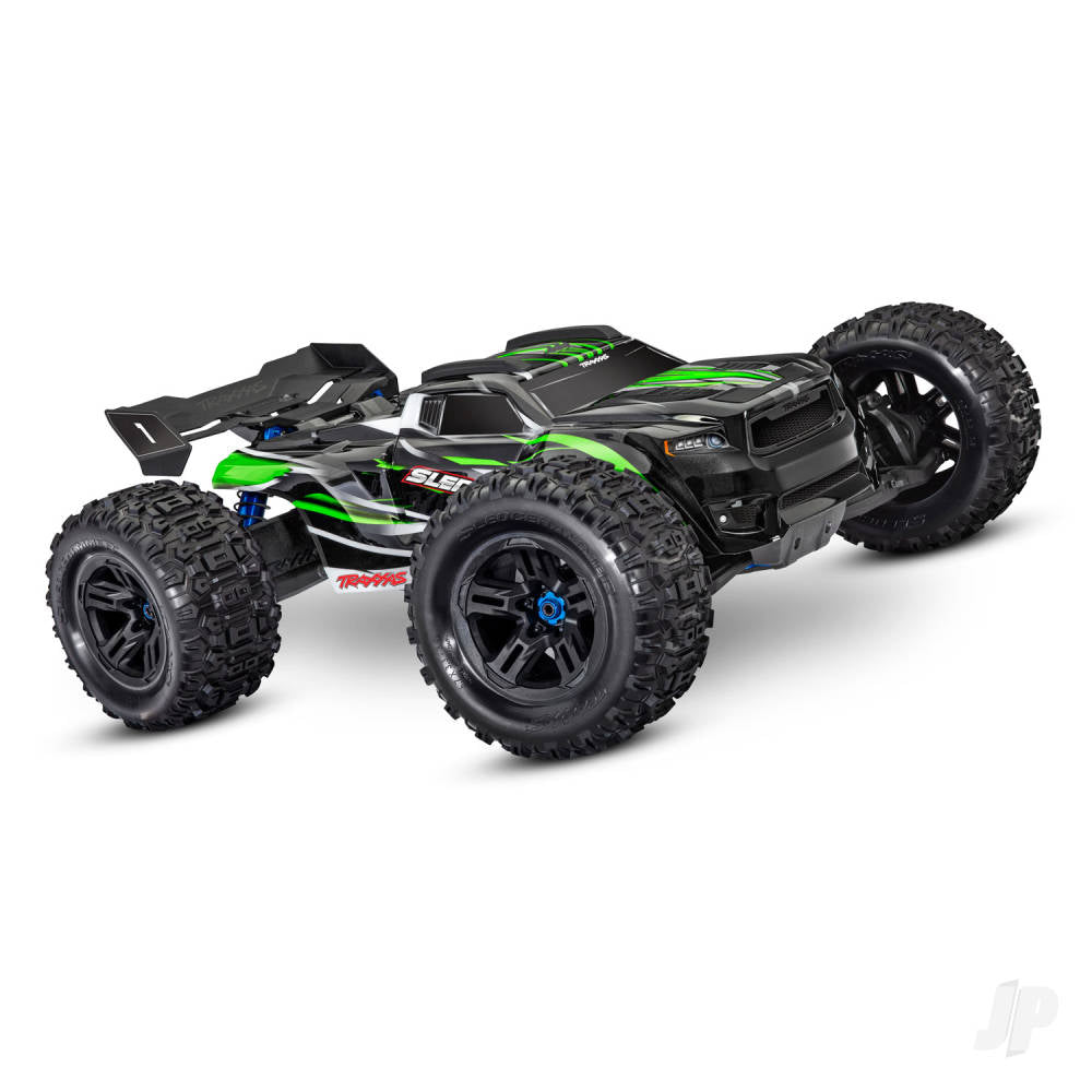 TRAXXAS SLEDGE 1:8 4WD borstelloze elektrische monstertruck GROEN TRX95076-4-GRN (schaduwvoorraad) 