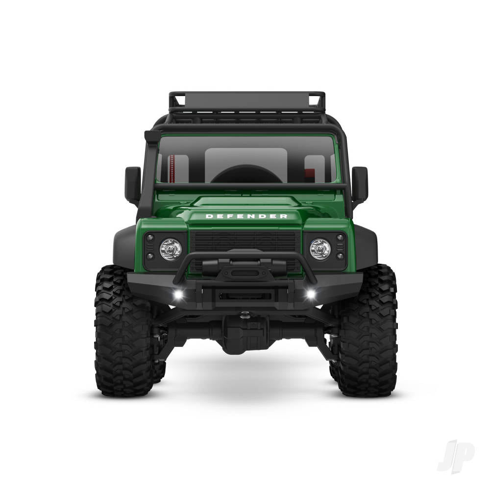 TRAXXAS TRX-4m Land Rover Defender 1:18 4X4 elektrische trailcrawler, GROEN TRX97054-1-GRN