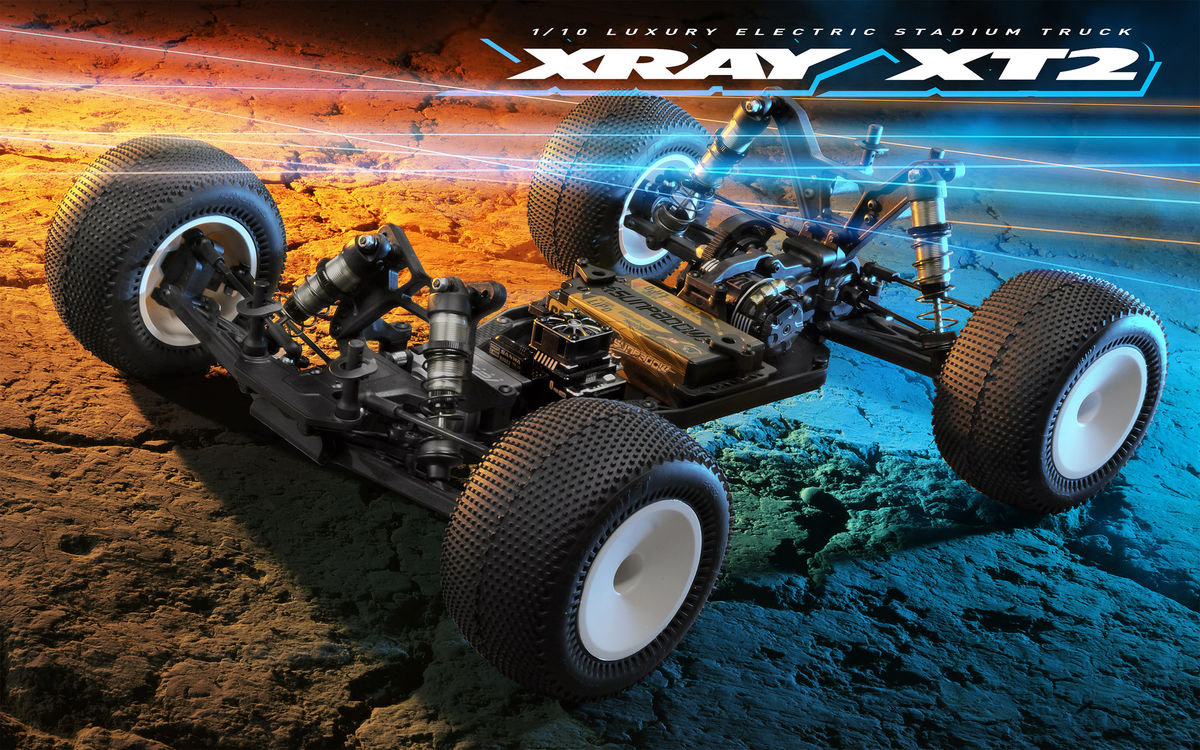XRAY XT2C'21 - CAMION ELETTRICO DA STADIO 2WD 1/10 - EDIZIONE TAPPETO XR320204