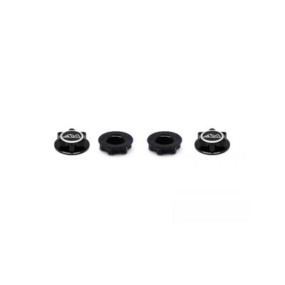 Arrowmax ALU 1/8 WHEEL NUTS C/END/L/W BLACK (4) Item No. AM030005B