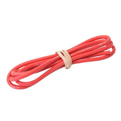 NUCLEO FILO IN SILICONE RC 12AWG - ROSSO 1 METRO CR050