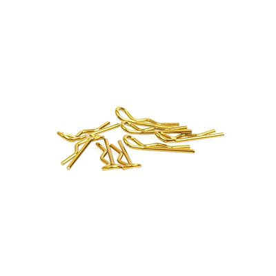 CORE RC SMALL BODY CLIP 1/10 - GOLD (8) CR062