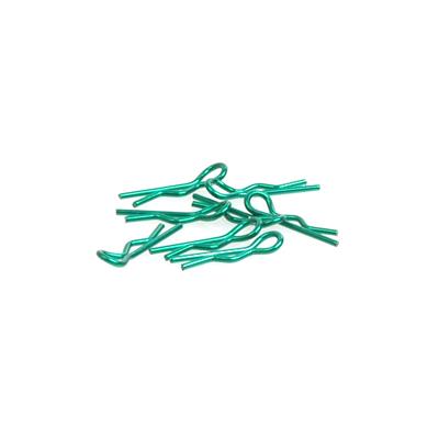 CORE RC KLEINE LICHAAMCLIP 1/10 - METALLIC GROEN (8) CR066