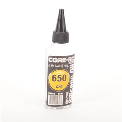 CORE RC SILICONE OIL - 650CST - 60ML CR502