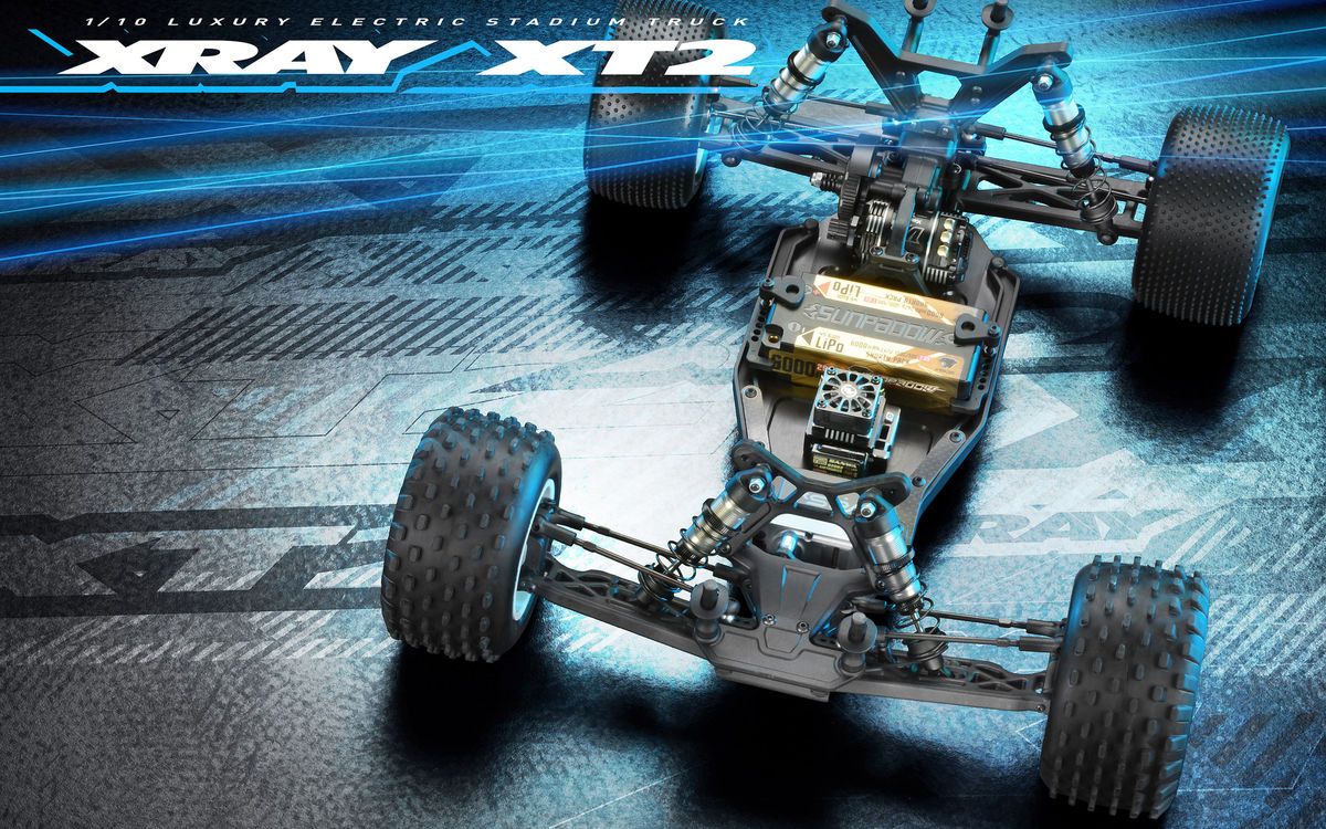 XRAY XT2C'21 - 2WD 1/10 ELEKTRISCHE STADION TRUCK - TAPIJT EDITIE XR320204