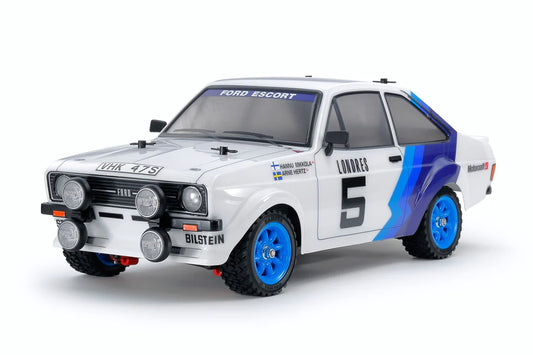 TAMIYA RC 58687 Ford Escort MK.II Rally PB (MF-01X) 1:10 Kit di montaggio 4WD