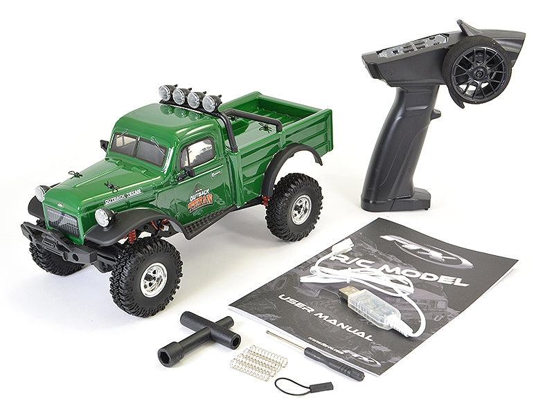 FTX Outback Mini X Texano 1:18 Trail RTR - Verde FTX5524GN