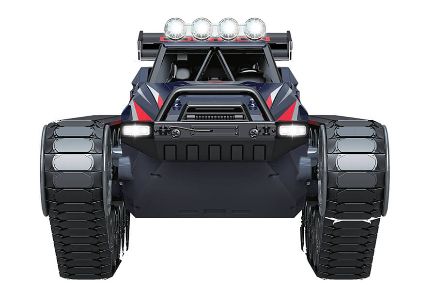 FTX Buzzsaw Xtreme 1/12 ATV-voertuig met uitlaat blauw FTX0602BL