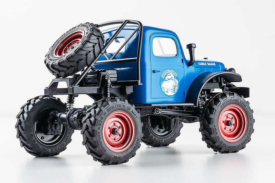 FMS FCX 1/24TH POWER WAGON Scaler RTR - BLUE  FMS12401BL