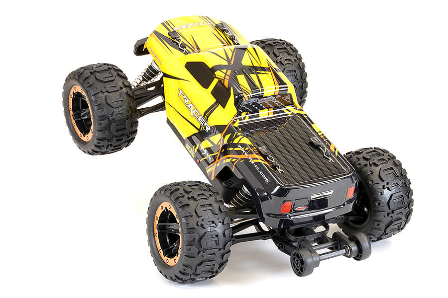 FTX TRACER 1/16 4WD BORSTELLOZE MONSTER TRUCK RTR - Geel FTX5596Y