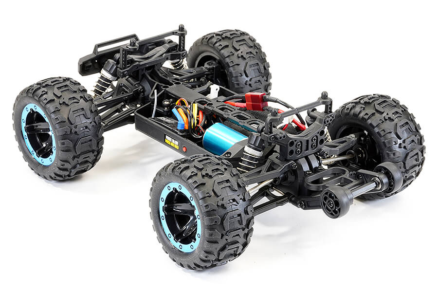 FTX TRACER 1/16 4WD BRUSHLESS MONSTER TRUCK RTR - Blue FTX5596B